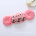 Bandeau d&#39;oreille bouffes en peluche de fausse fourrure